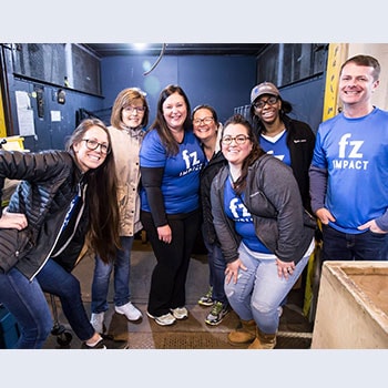 Volunteering through FZ's corporate community impact program