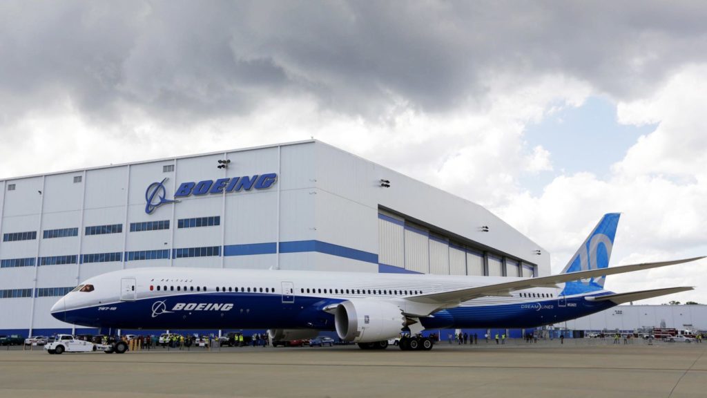 Boeing, aerospace systems installation