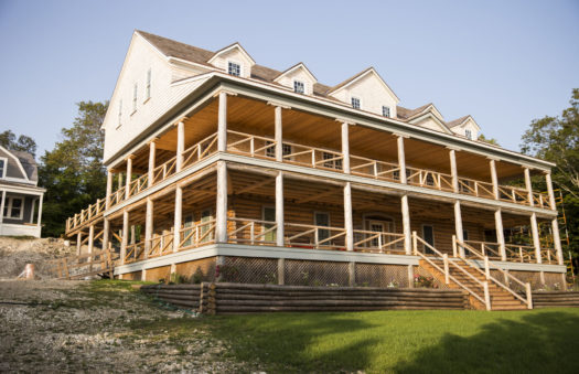 Silver Birches Lodge, historic restoration electrical