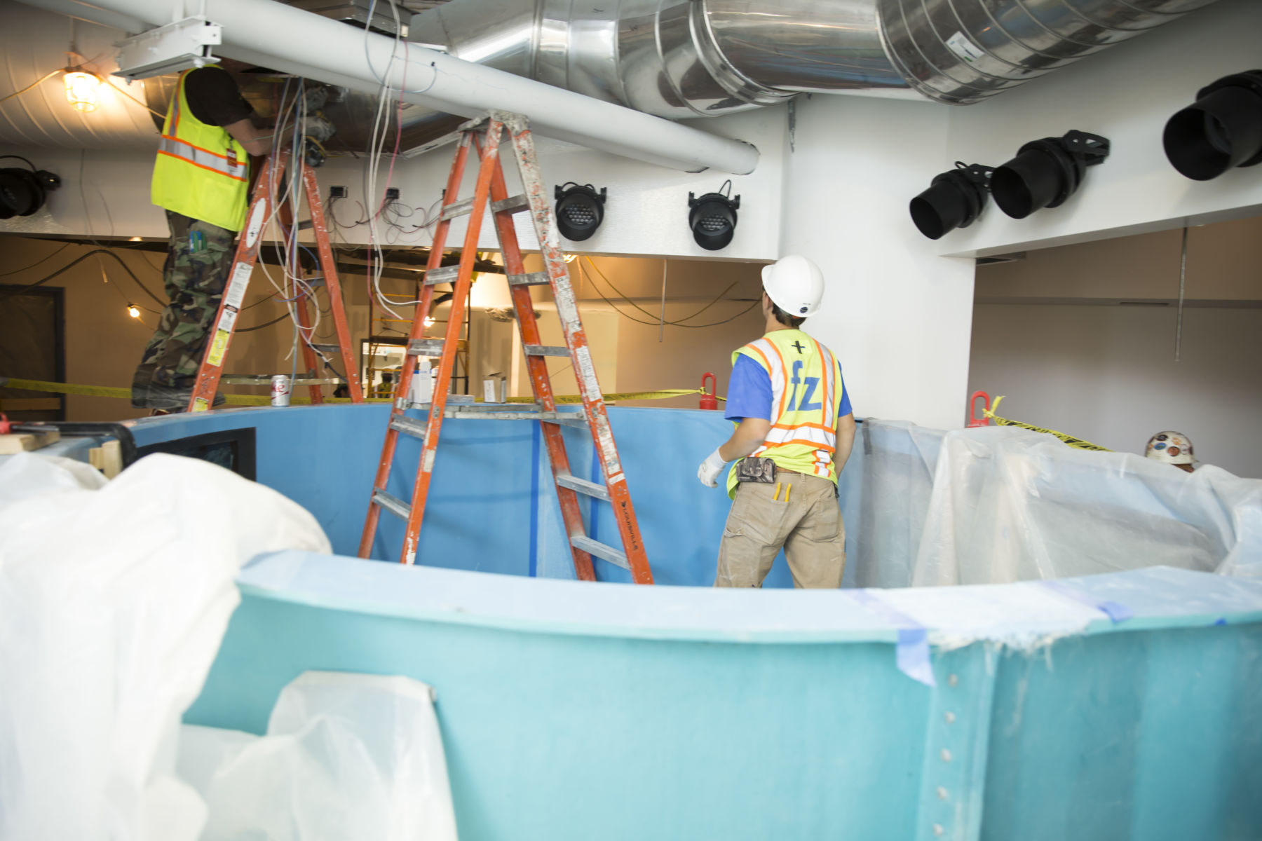 South Carolina Aquarium Sea Turtle Clinic Electrical Renovation