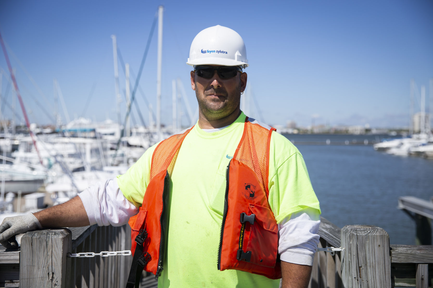 Electrical Harbor Marina Substation