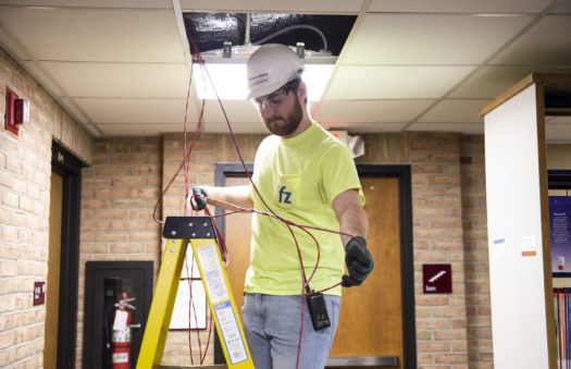 Calvin University, life safety electrical