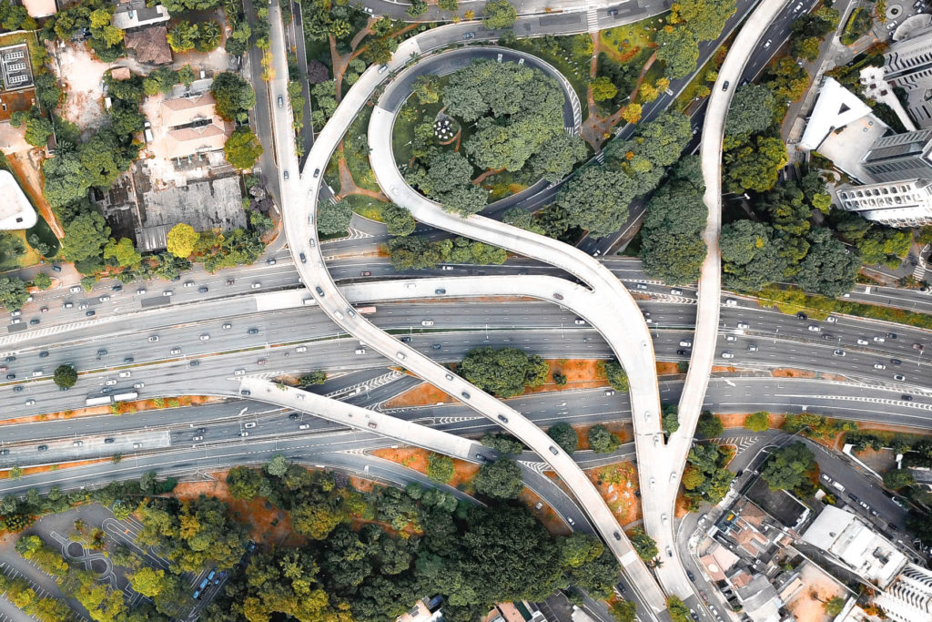 Highway and on-ramps, electrical design build