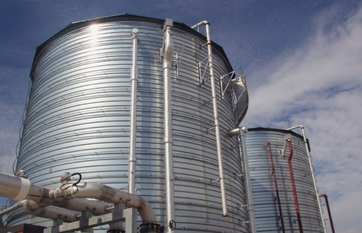 Grand Rapids Biodigester tanks