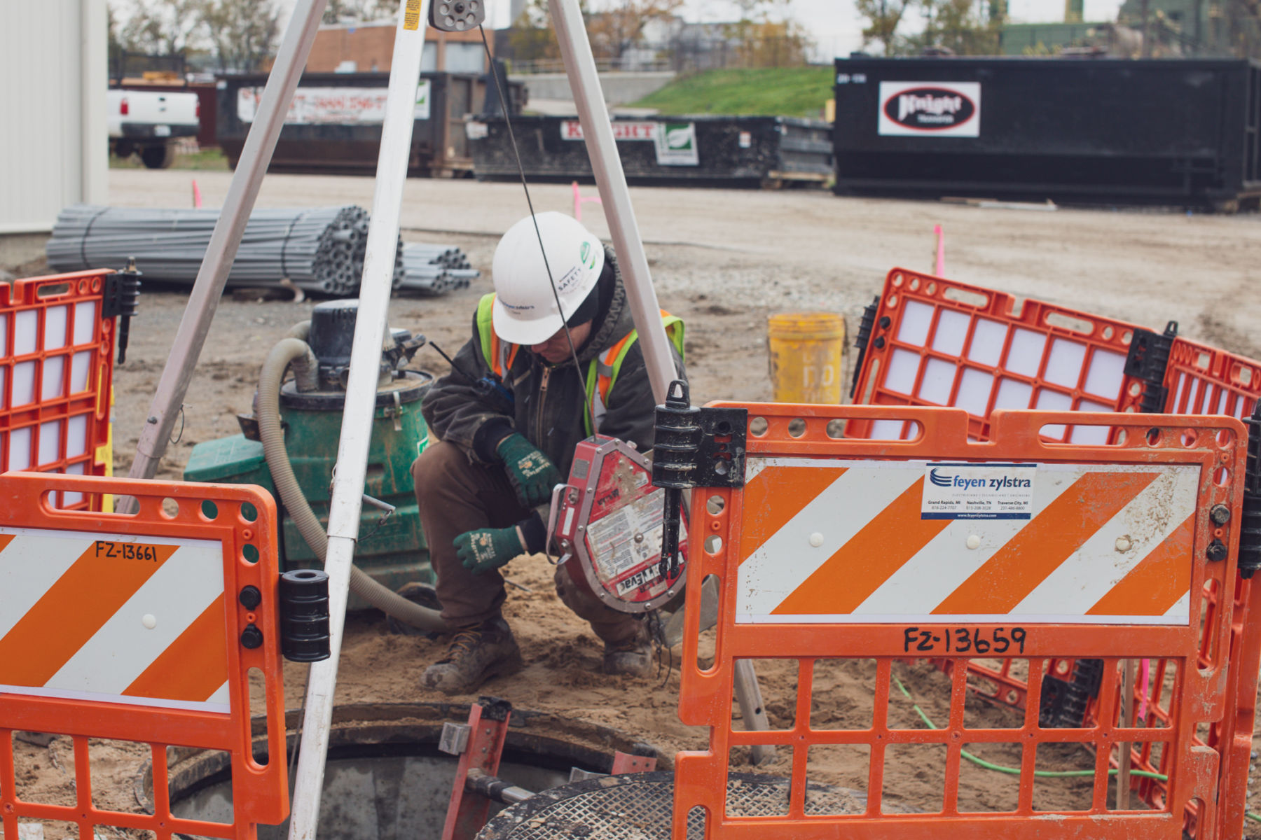 electrician at GR biodigester