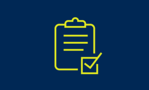 clipboard and checkmark icon