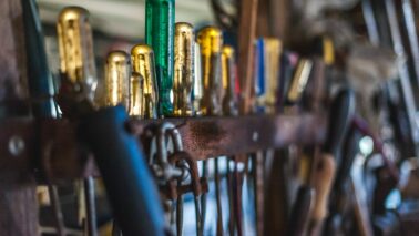 wrenches on a wall rack | generator maintenance