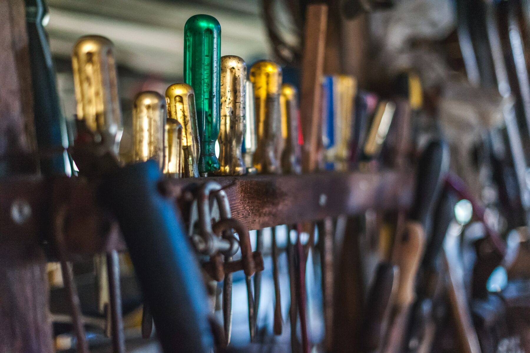 wrenches on a wall rack | generator maintenance