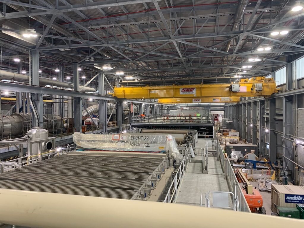 Graphic Packaging Warehouse Interior