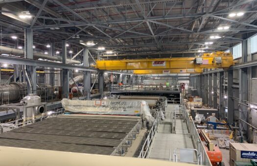 Graphic Packaging Warehouse Interior