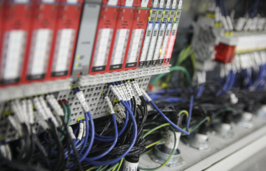 Wires plugged in
