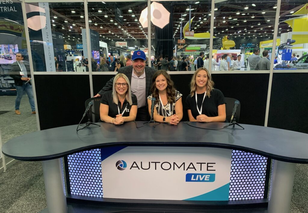 Natalie and other FZers at the Automate Convention