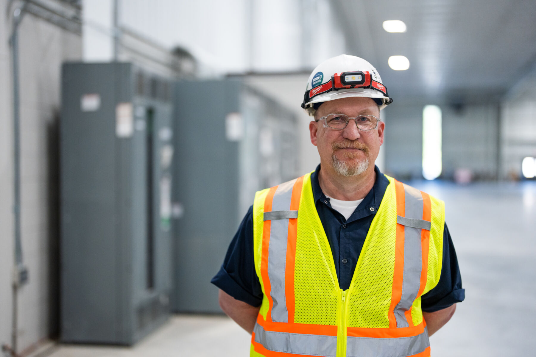 Jeff Hoeks standing in a manufacturing facility for 2022 Craft Professional of the Year Finalist award