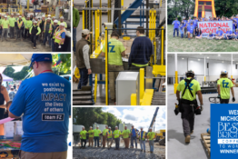 photo collage of West Michigan FZ employees, Best & Brightest