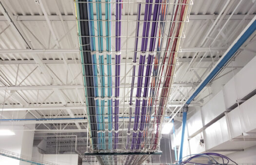 TI cabling in a facility