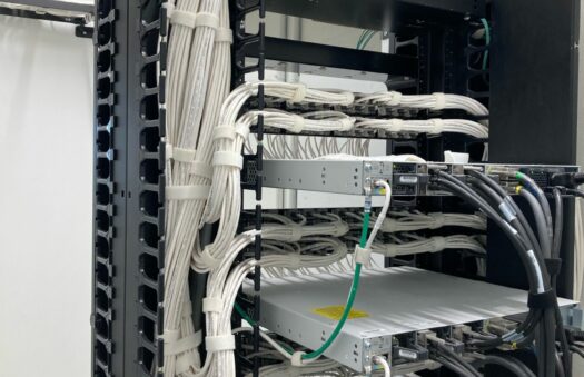 TI cabling in a closet