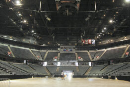 photo of the Van Andel Arena from the ground