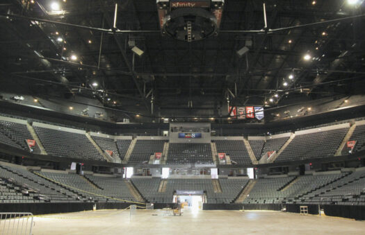 photo of the Van Andel Arena from the ground