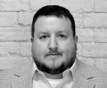 Black and white headshot